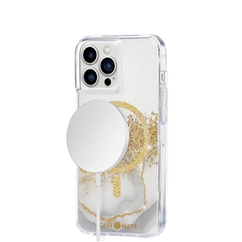 قاب آیفون 14 پرو مکس برند کیس میت مدل Case-Mate Karate Marble with Magsafe