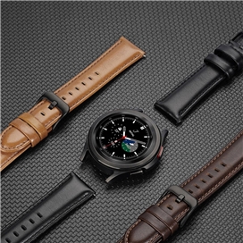 بند چرم طبیعی برند جیتک G-Tech Leather Classic Band 20mm