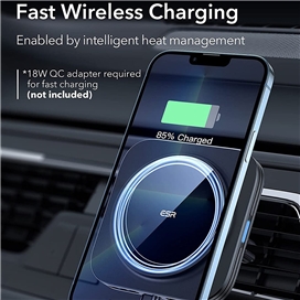 هولدر شارژر وایرلس مغناطیسی خودرو | ESR Halolock Magnetic Wireless Car Charger