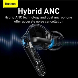 هندزفری بلوتوث دوگوش بیسوس Baseus S2 SIMU ANC TWS Bluetooth Earphones NGS2-0G