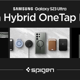 قاب گوشی سامسونگ اس 23 اولترا برند اسپیگن مدل Galaxy S23 Ultra Case Ultra Hybrid OneTap Ring