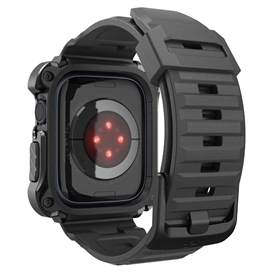 بند و کاور اپل واچ اسپیگن سایز 45 | Spigen Tough Armor Pro Metal Apple Watch Series 8/7 Case