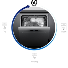 ماشین ظرفشویی 14 نفره مدل DW-1483W دوو