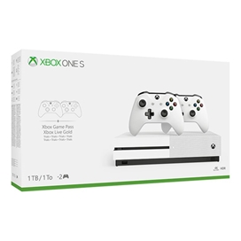 کنسول بازی Xbox One S یک ترابایت دو دسته