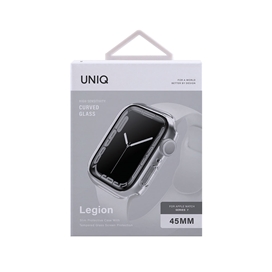 گارد و محافظ صفحه نمایش یونیک برای اپل واچ 45 مدل UNIQ LEGION WATCH 7/8 CASE
