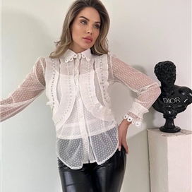 شومیز مجلسی توری زنانه