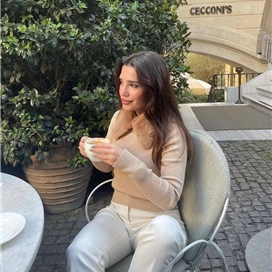 بلوز یقه خز زیپی زنانه زارا ZARA