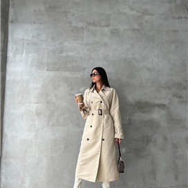 بارانی بلند ساده زنانه زارا zara