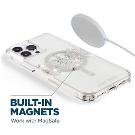 قاب آیفون 14 پرو برند کیس میت مدل Case-Mate a touch of pearl with magsafe