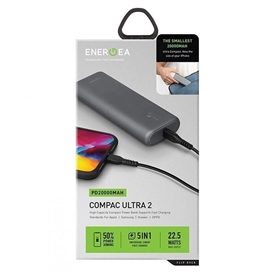 پاوربانک 20000 میلی آمپر ساعت انرژیا | Energea Compac Ultra 2 Power Bank 20000mah