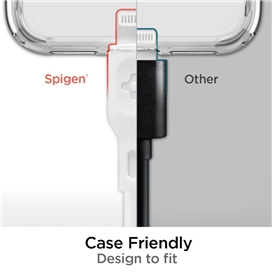 کابل USB-C به لایتنینگ اسپیگن مدل Spigen DuraSync USB C to Lightning طول 100CM